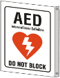 AED Wall Sign - AED-WS